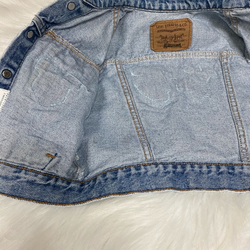 🌟SOLD🌟 Orange Label Levi’s Toddler Jacket - Picture 8 of 11